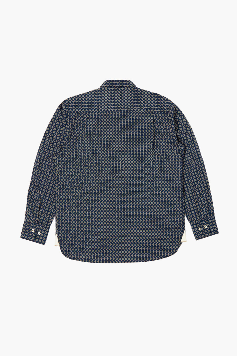 Square pocket nippon pj shirt Navy