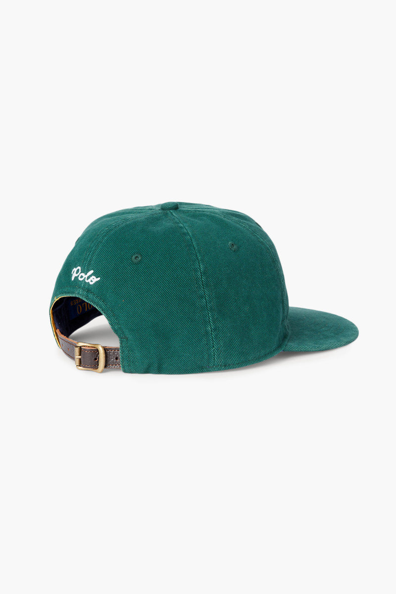 Authentic bball cap twill Moss agave
