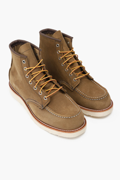 Red wing 8881 6'' classic moc toe Olive mohave - GRADUATE STORE