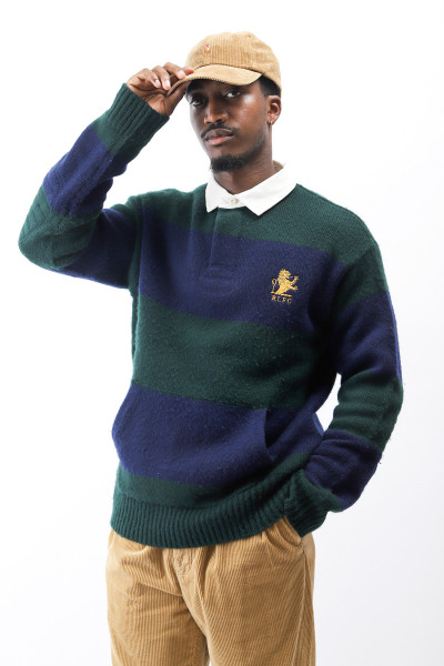 Polo ralph lauren Polo rugby wool pullover Moss agate combo - ...