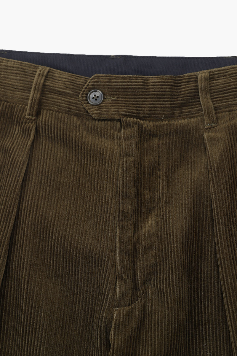 Carlyle pant cotton corduroy Olive
