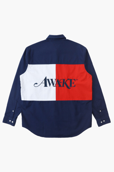Tommy x awake Tommy x awake buttondown shirt Yale navy - GRADUATE ...