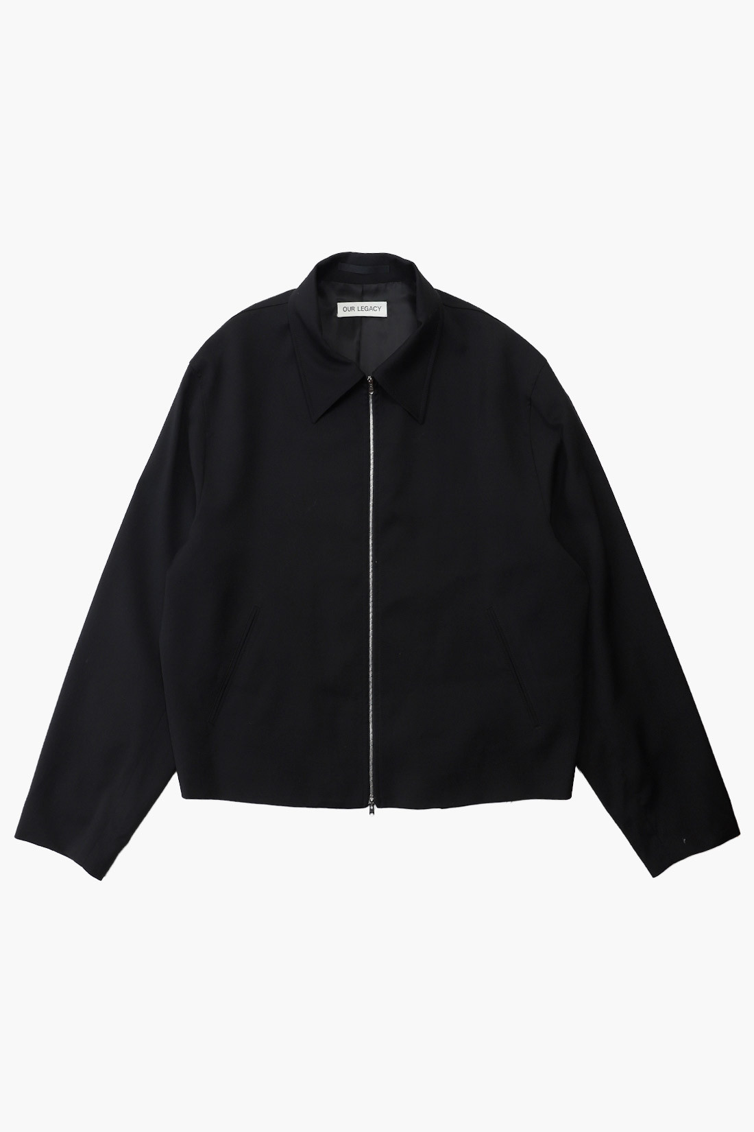 Our legacy Mini jacket worsted wool Black - GRADUATE STORE | FR