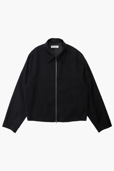 Our legacy Mini jacket worsted wool Black - GRADUATE STORE