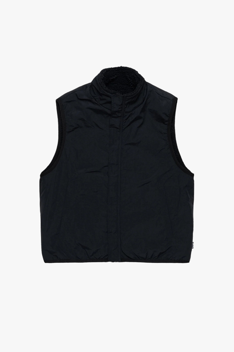 Sherpa reversible vest Black