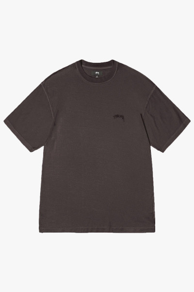 Stussy Pig. dyed inside out crew Faded black - GRADUATE STORE