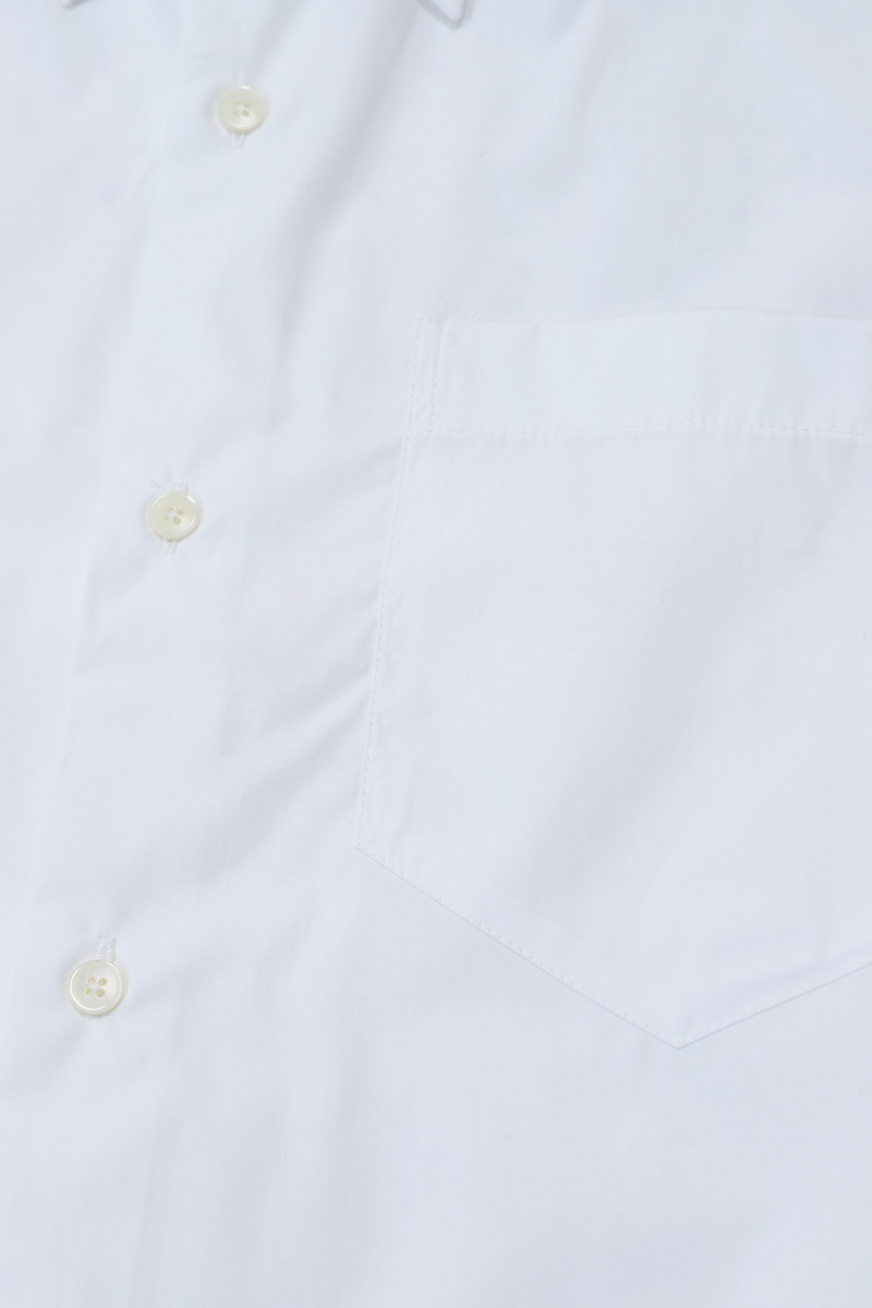 Boxy fit shirt Blanc