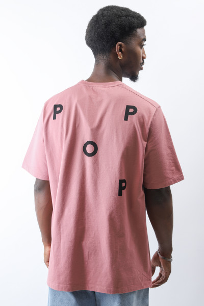 Pop trading company Logo t-shirt Mesa rose - GRADUATE STORE