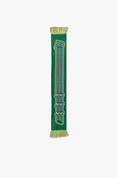 Aries Column scarf Green - GRADUATE STORE