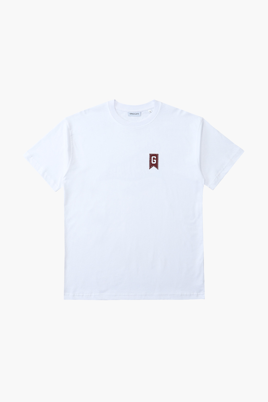 white flag shirt