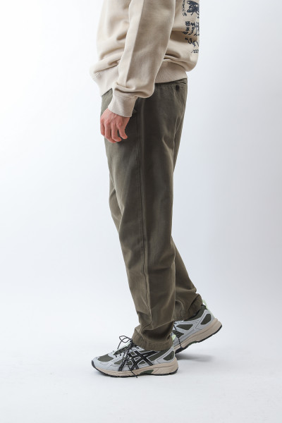 Universal works Military chino canvas Olive - GRADUATE STORE