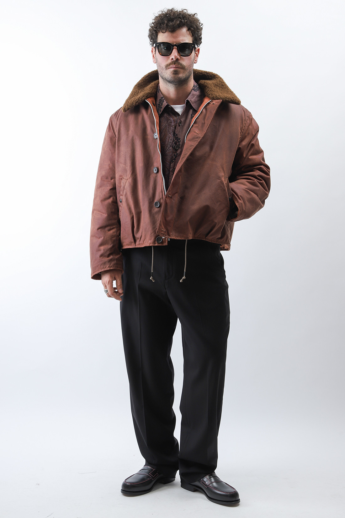 50 OUR LEGACY GRIZZLY JACKET OXBLOOD正規取扱店購入 - フライト 