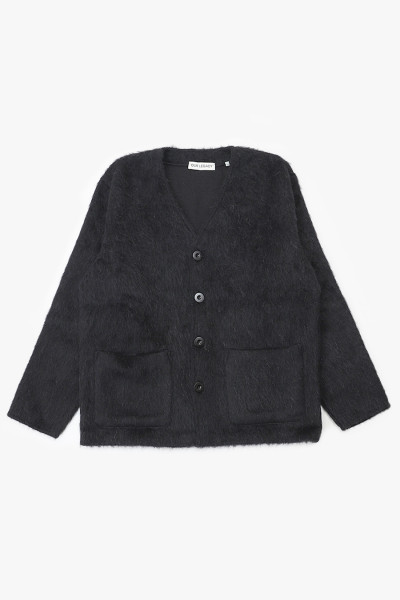 Our legacy Cardigan Black mohair - GRADUATE STORE