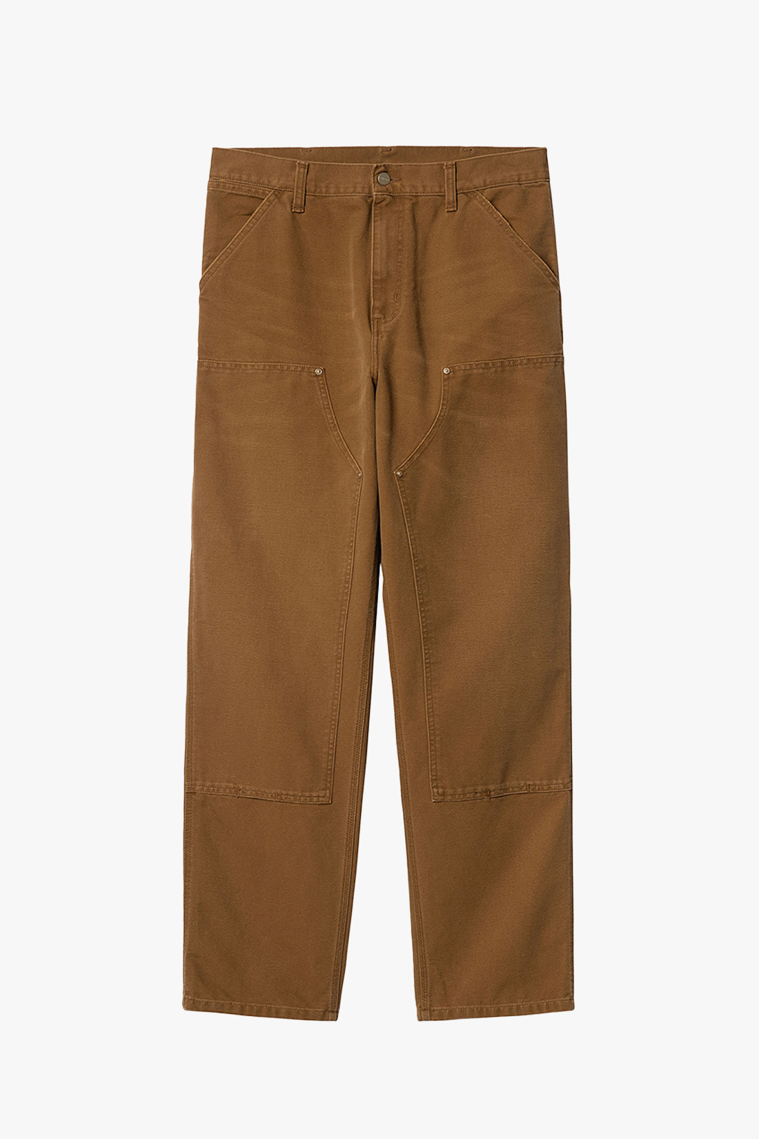 Double knee pant Brown aged canvas