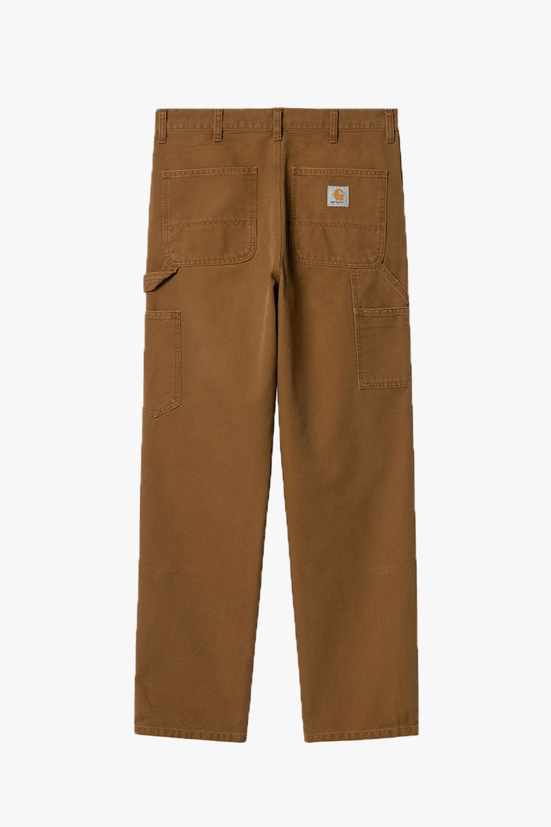 Double knee pant Brown aged canvas