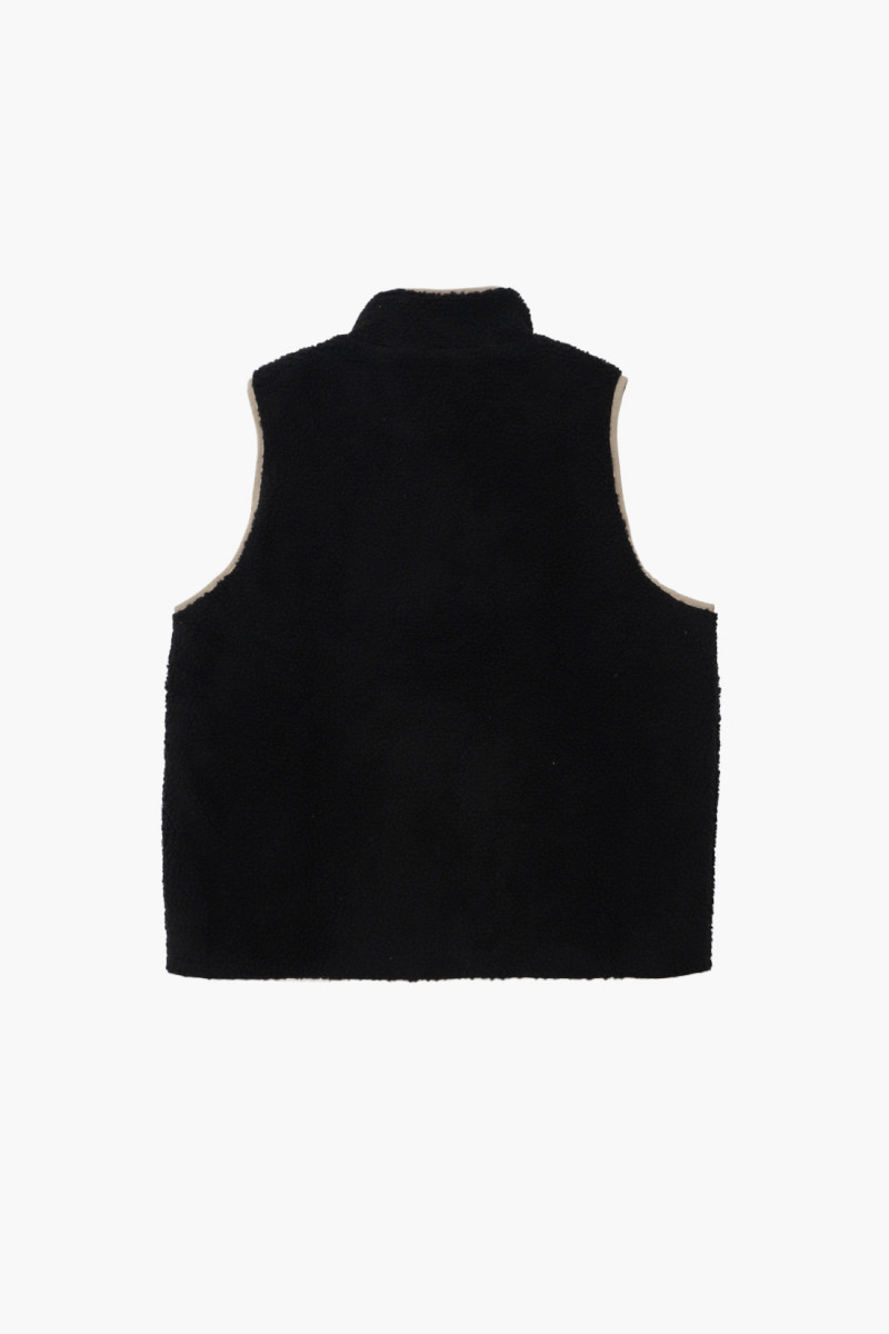 Cooper fleece vest Black