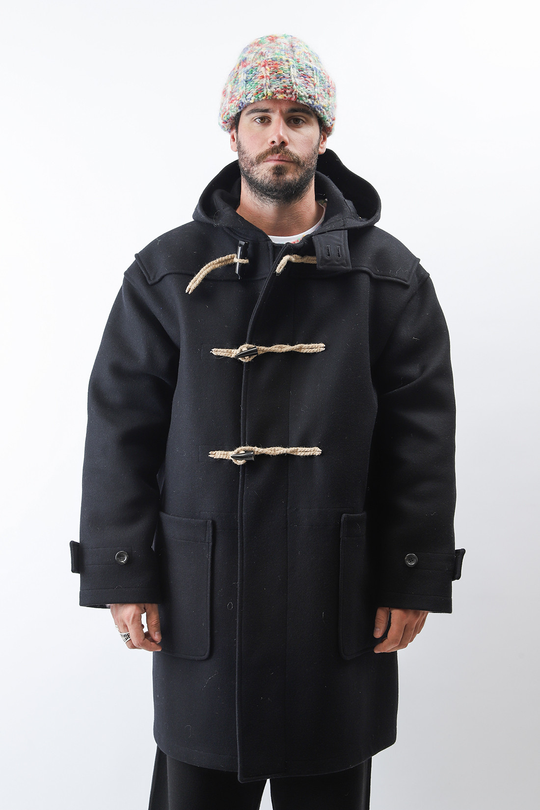 A.p.c. x jw anderson Manteau colin Noir - GRADUATE STORE