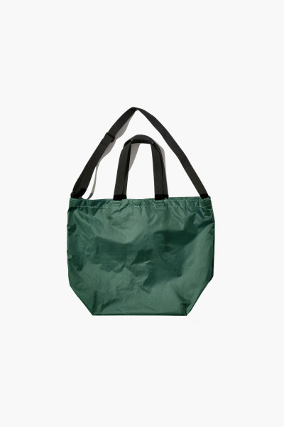 Battenwear Packable tote Forest green/black - GRADUATE STORE