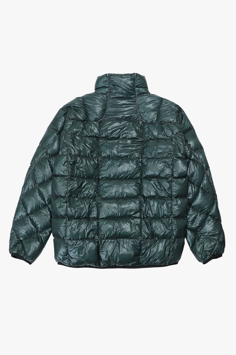 Diamond stitch down jacket Green