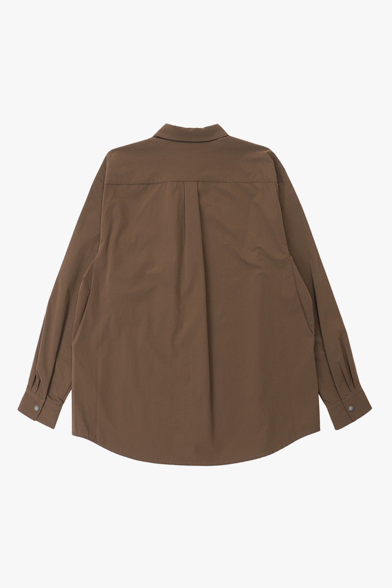 Light weight cloth shirt Brown