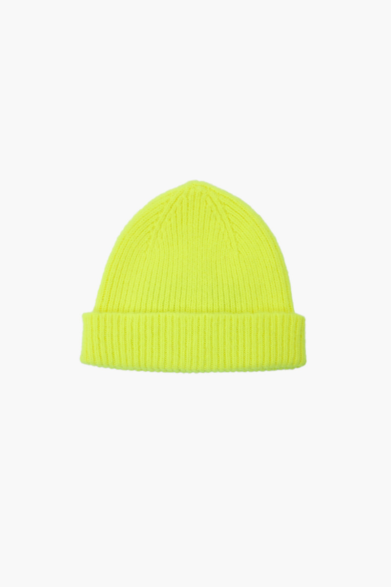 Kids fluro hat Neon yellow