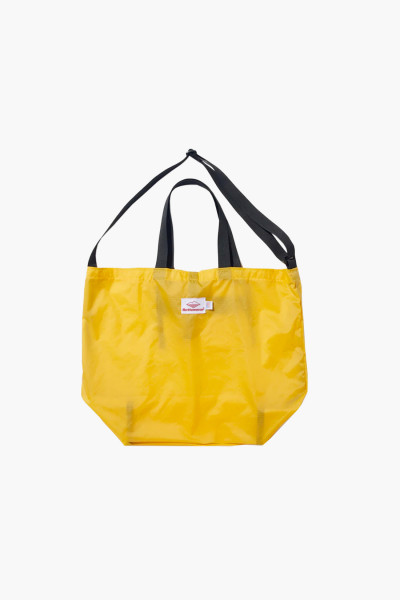 Packable tote Gold/black