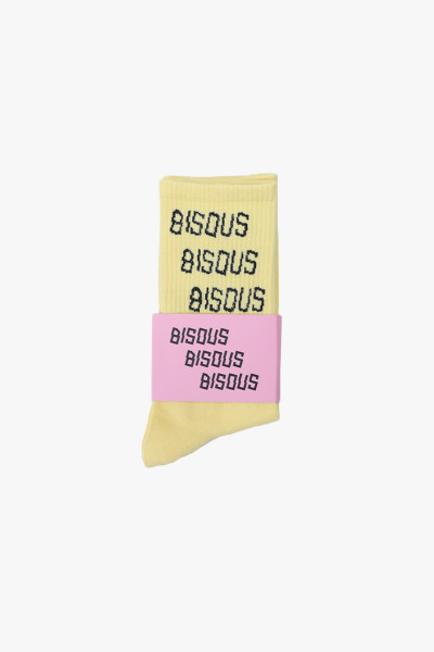 Bisous socks x3 Yellow