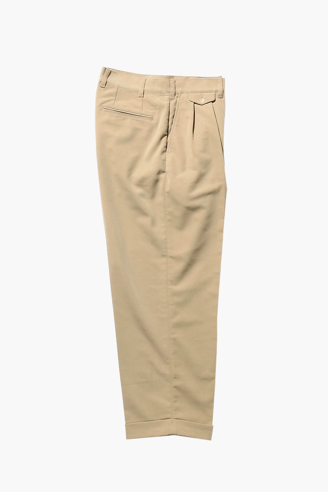 Beams Plus - 2 Pleats Trousers in Sand – stoy