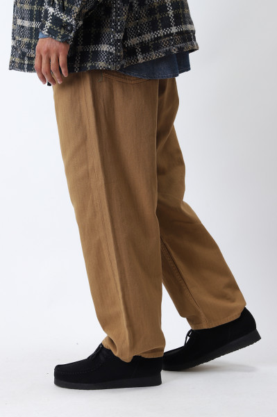 Gohemp Easy 5 pocket pants Brown sugar - GRADUATE STORE