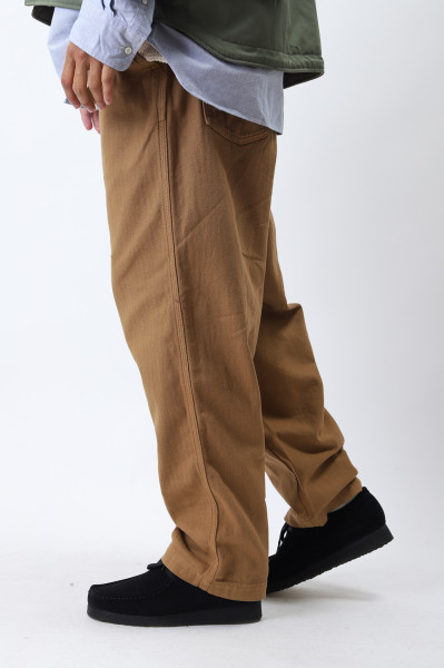 Gohemp Painter pants Brown sugar - GRADUATE STORE