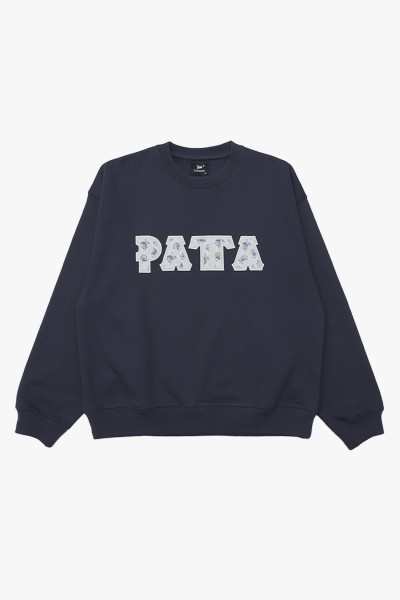 Patta Patta homesick boxy crewneck Blue nights - GRADUATE STORE