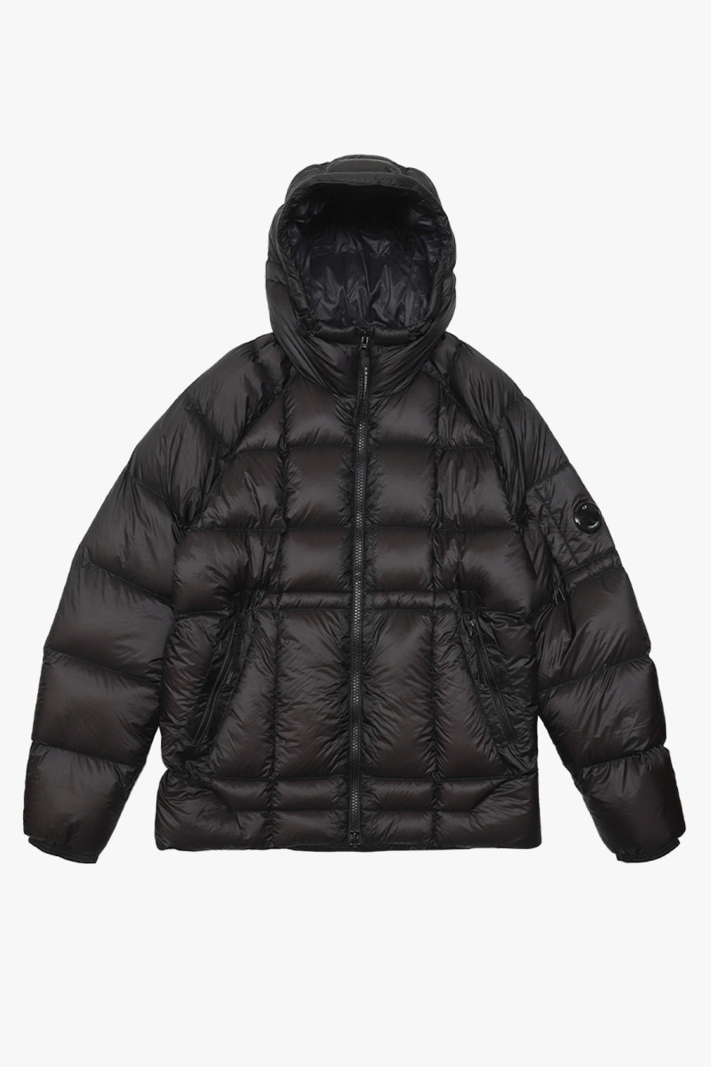 Dd shell hooded down jacket Black 999