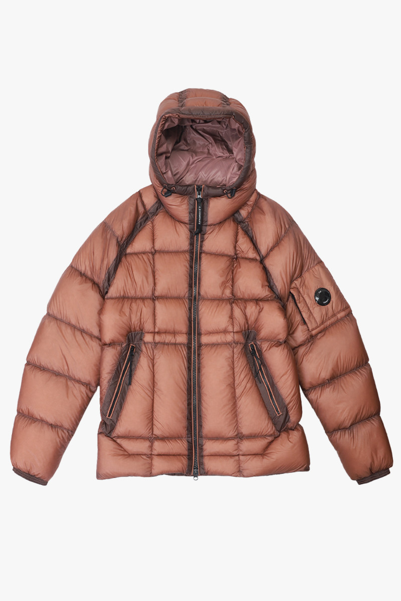 Dd shell hooded down jacket Butternut 476