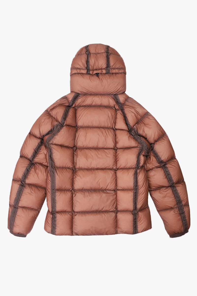Dd shell hooded down jacket Butternut 476