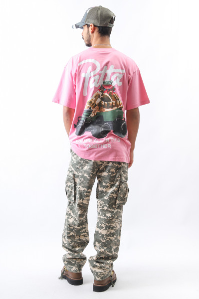 Patta Patta animal t-shirt Begonia pink - GRADUATE STORE