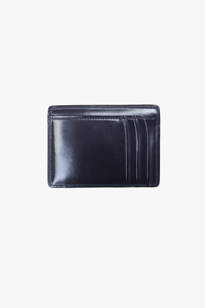 Il bussetto Eight pocket card case Navy blue - GRADUATE STORE