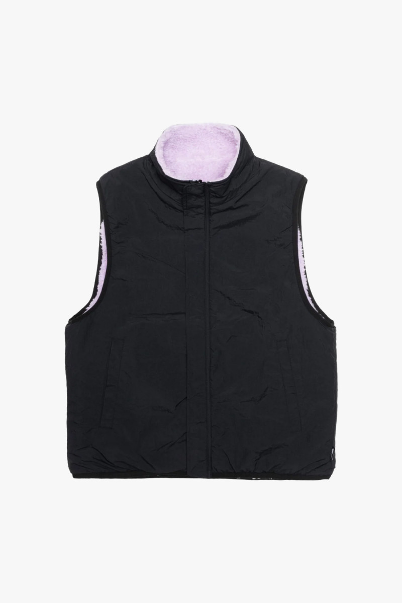 Sherpa reversible vest Lavender
