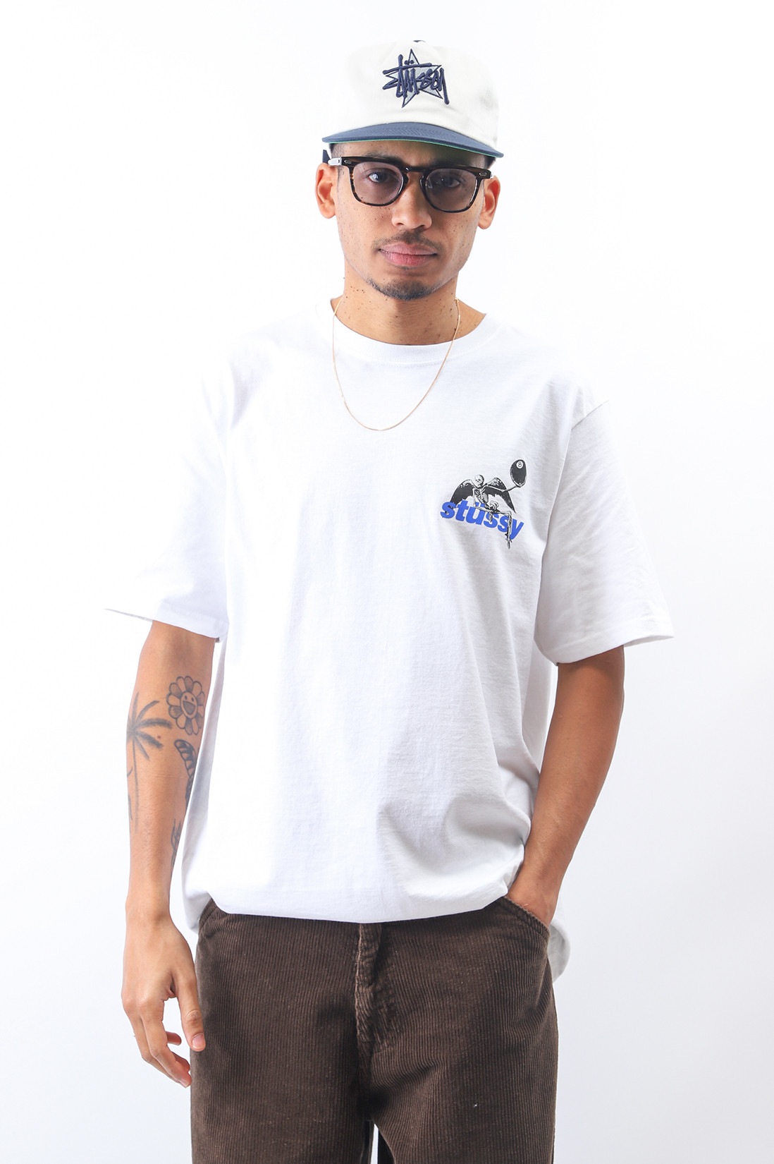 Stussy Apocalypse tee White - GRADUATE STORE