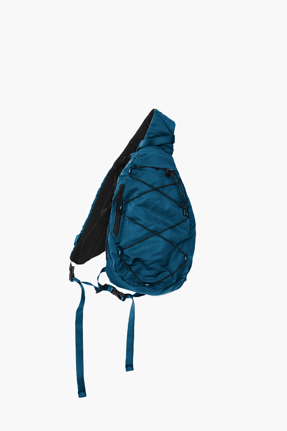 Nylon b crossbody rucksack Ink blue