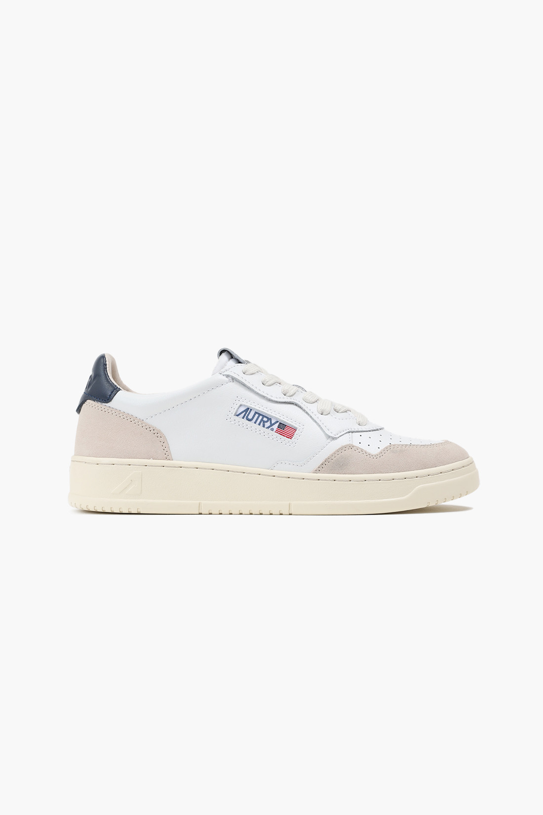 Medalist low ls28 Leat/suede wht/navy