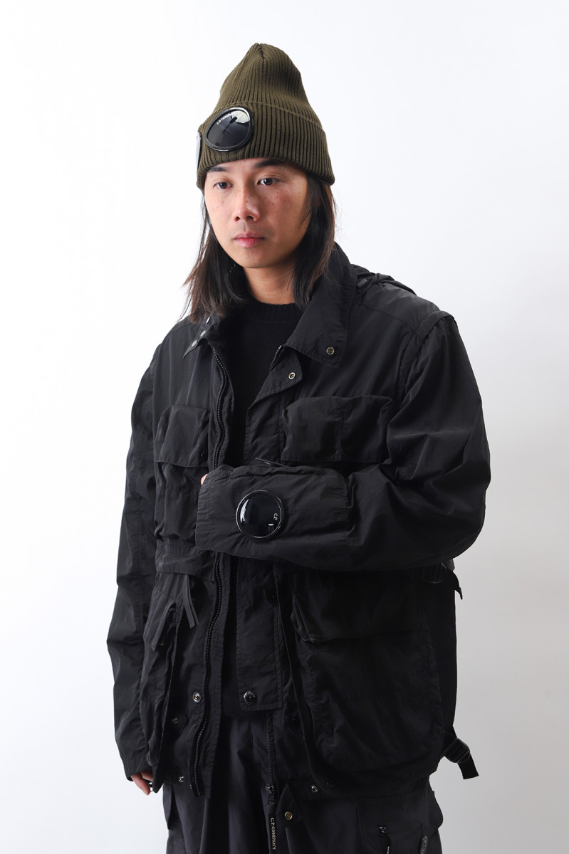 Chrome-r medium goggle jacket Black