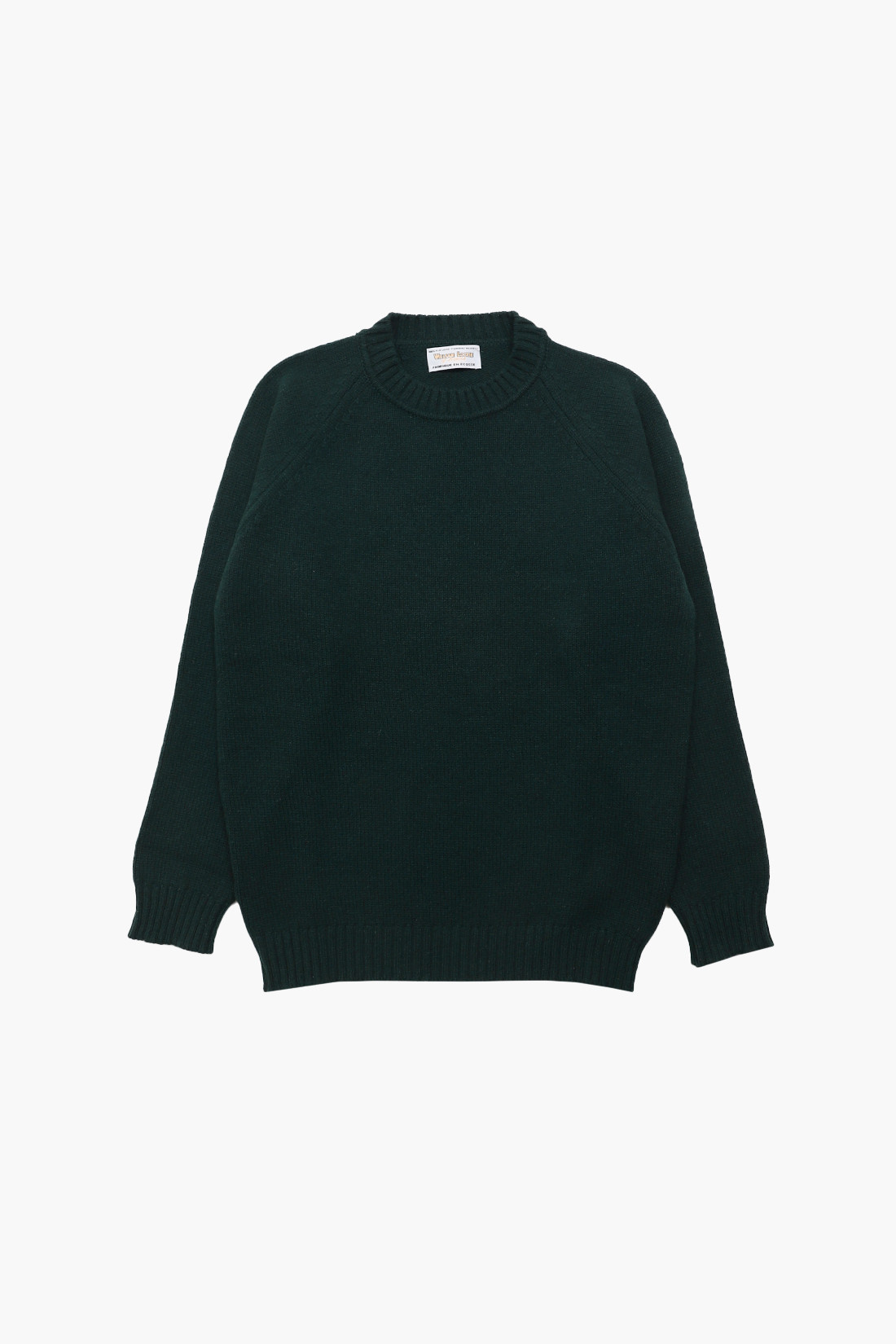 Lowther 47097 raglan crew Tnt green