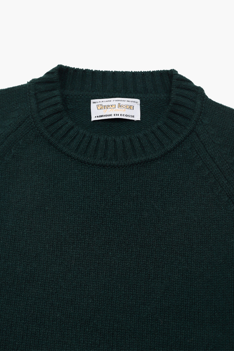 Lowther 47097 raglan crew Tnt green