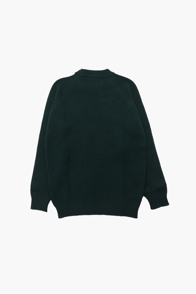 Lowther 47097 raglan crew Tnt green