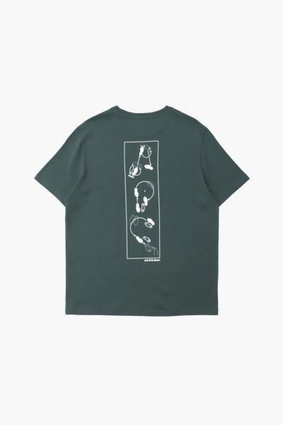 A.p.c. T-shirt madison Vert sapin - GRADUATE STORE