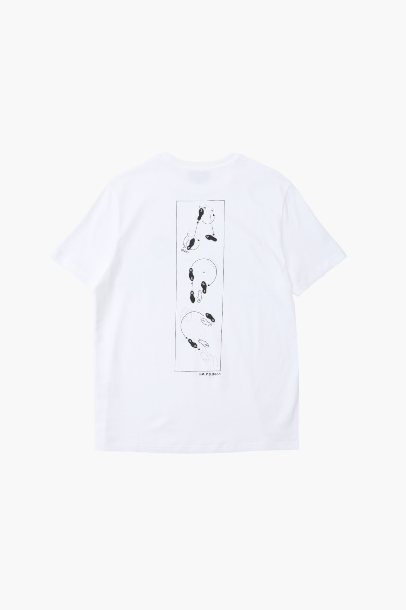 T-shirt madison Blanc