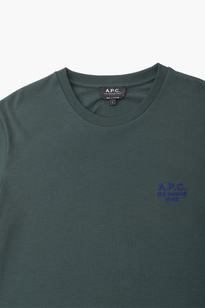 A.p.c. T-shirt new raymond Vert sapin - GRADUATE STORE