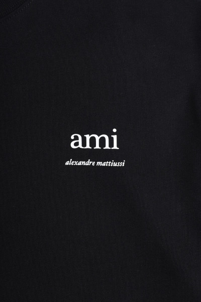 Ami T-shirt alexandre mattiussi Noir - GRADUATE STORE
