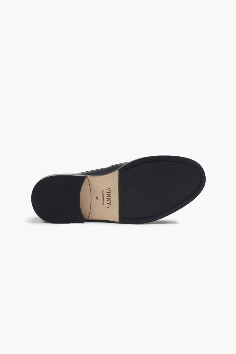 Townee penny loafer Black polido