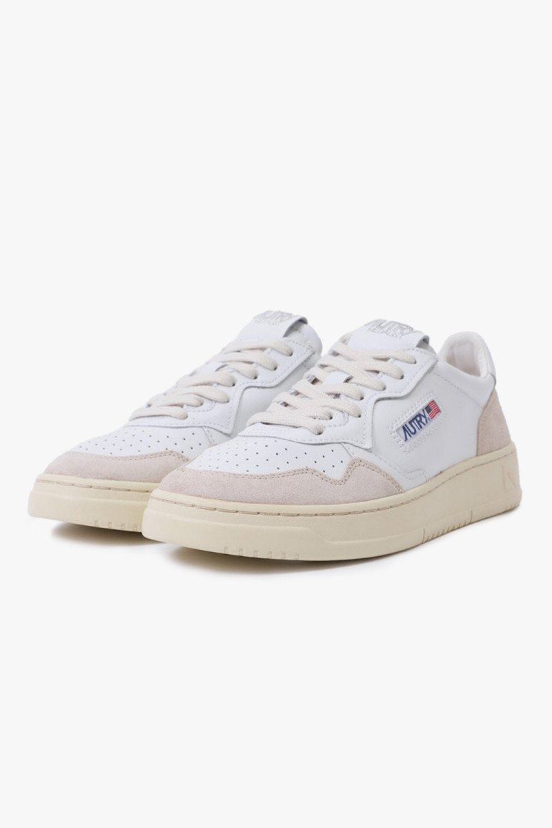 Basket Autry ls33 Leat/suede wht/wht